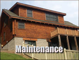  Bon Air, Alabama Log Home Maintenance